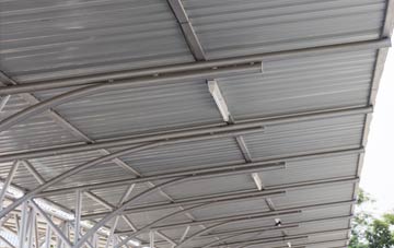 installing Spen Green metal roofing